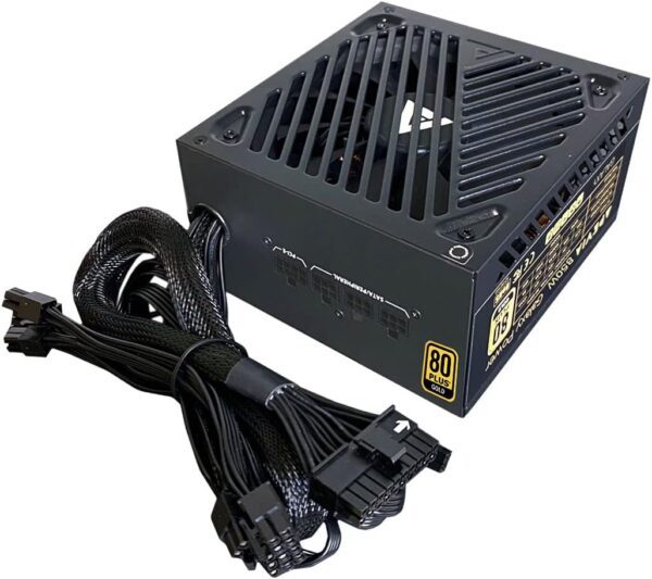 Apevia ATX-GX850W Galaxy 850W (No PCIe 5.0 & Gen 5 12VHPWR Connector) 80+ Gold Certified Active PFC ATX Semi-Modular Gaming Power Supply