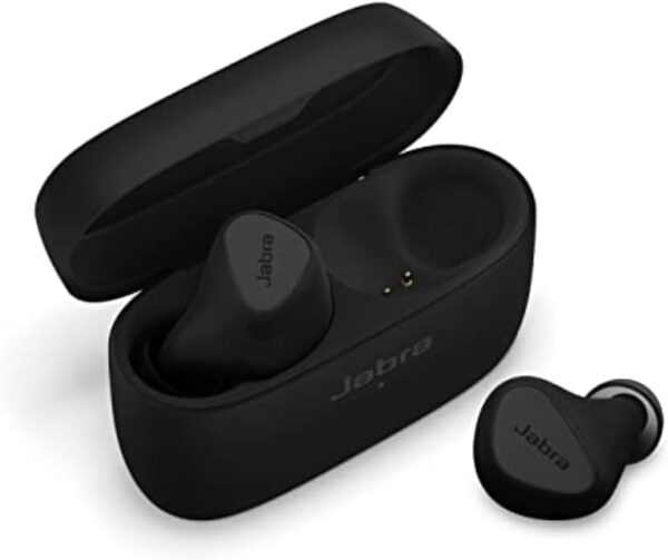 Jabra Elite 5 True Wireless in-Ear Bluetooth Earbuds - Hybrid Active Noise Cancellation (ANC), 6 Built-in Microphones for Clear Calls, Small Ergonomic Fit and 6mm Speakers -...