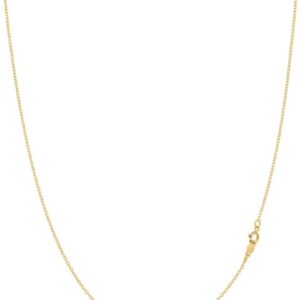 KEZEF 925 Sterling Silver Chain | 16-36 Inch 1.3mm Silver Cable Chain Necklace For Women | Silver, Rose Gold or 18K Gold Necklace Chains - Made In Italy