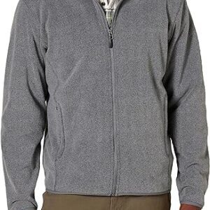 Amazon Essentials Men's Full-Zip Fleece Jacket-Discontinued Colors