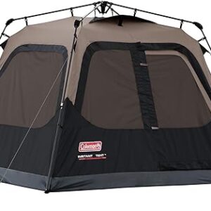 Coleman Camping Tent with Instant Setup, 4/6/8/10 Person Weatherproof Tent with WeatherTec Technology, Double-Thick Fabric, and Included Carry Bag, Sets Up in 60 Seconds