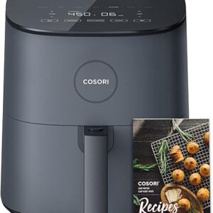 COSORI Air Fryer 5 Qt, 9 Custom Functions, Nutrition Facts for 100+ In-App Recipes, Max 450℉ Fast Cook, for Main & Side Dishes, Snacks, Leftovers, 85% Less Fat, Perfect for...