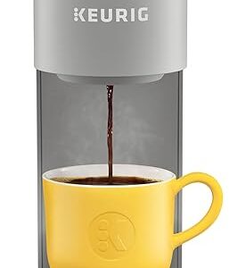 Keurig K-Mini Single Serve Coffee Maker, Studio Gray, 6 to 12 oz. Brew Sizes