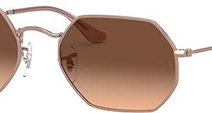 Ray-Ban Rb3556n Octagonal Flat Lens Sunglasses