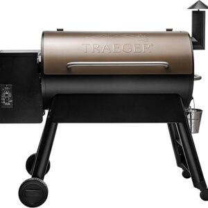 Traeger Grills Pro 34 Electric Wood Pellet Grill and Smoker, Bronze