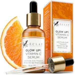 Vitamin C Face Serum - Dark Spot Remover Facial Serum, Vit C Serum with Hyaluronic Acid, Ferulic Acid, & Vit E - Anti Aging and Skin Brightening Serum, Pure Vitamin C Serum Skin...