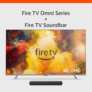 Amazon Fire TV Omni Series 75" with Fire TV Soundbar