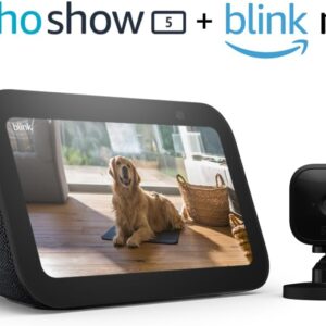 Echo Show 5 (3rd Gen) with Blink Mini | Charcoal