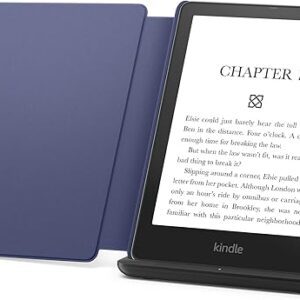 Kindle Paperwhite Signature Edition including Kindle Paperwhite (32 GB) - Agave Green - Without Lockscreen Ads, Leather Cover - Denim, and Wireless Charging Dock