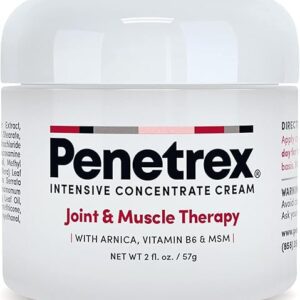 Penetrex Joint & Muscle Therapy – Soothing Comfort for Back, Neck, Hands, Feet – Premium Whole Body Rub with Arnica, Vitamin B6 MSM & Boswellia – Non-Greasy 2oz Cream