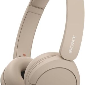 Sony WH-CH520 Wireless Headphones Bluetooth On-Ear Headset with Microphone, Cappuccino