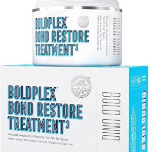 BoldPlex 3 Hair Mask - Deep Conditioner & Protein Treatment for Dry, Damaged Hair - Includes Rosemary Oil for Hair Growth - Helps Repair & Nourish Curly, Bleached, or Frizzy...