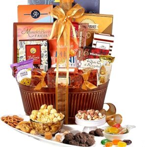 Broadway Basketeers Chocolate Gift Basket Snack Gifts for Women, Men, Families, College, Appreciation, Thank You, Birthday, Corporate, Get Well Soon, Sympathy Care Package