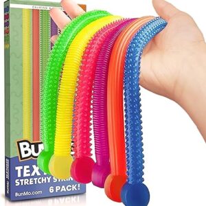 BUNMO Stretchy Strings - Sensory Toys for Toddlers 1-3 - Stimulating & Addictive Sensory Toys for Kids with Autism - Fidget Toy for Anxiety & Stress Relief - Hours of Fun for...