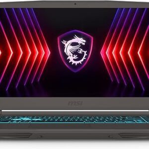 MSI Thin 15 15.6” 144Hz FHD Gaming Laptop: Intel Core i7-12650H, NVIDIA Geforce RTX 4050, 16GB DDR5, 512GB NVMe SSD, Cooler Boost 5, Win 11: Black B12VE-2023US