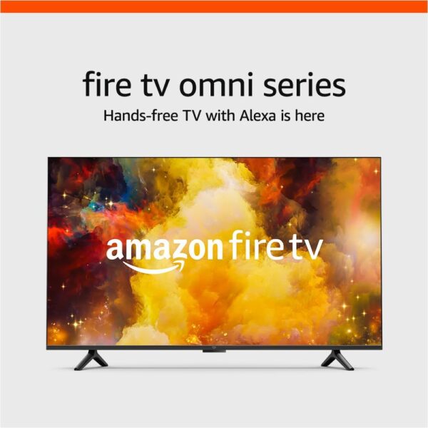 Amazon Fire TV 50" Omni Series 4K UHD smart TV, hands-free with Alexa