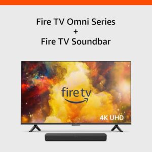 Amazon Fire TV Omni Series 50" with Fire TV Soundbar