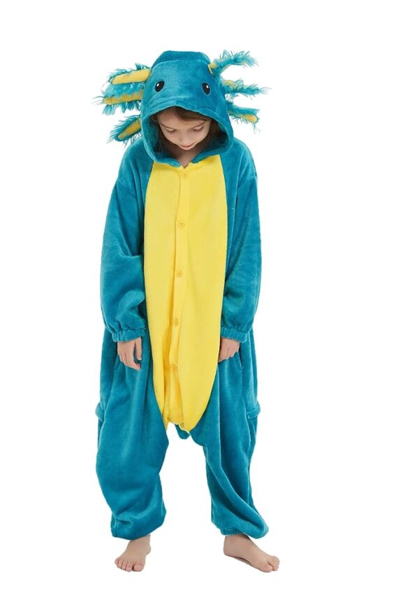 ATOZ Onesie for Kids, Animal Pajamas Halloween Cosplay Costume for Girls Boys