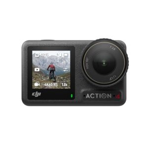 DJI Osmo Action 4 Standard Combo, Waterproof Action Camera 4K with 1/1.3" Sensor, Low-Light Imaging, Long-Lasting 160 Mins, Stabilization, Dual Touchscreens, Vlogging Camera for...