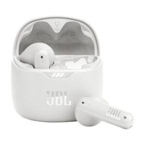 JBL Tune Flex - True Wireless Noise Cancelling Earbuds (White), Small