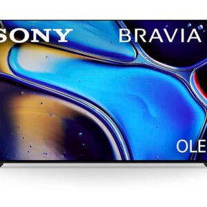 Sony BRAVIA 8 Smart Google TV OLED, 4k OLED TV with Pure Black OLED Contrast, Billions of Real-World Colors, Powerful Processing, Studio Calibrated Picture, Action Without Blur,...