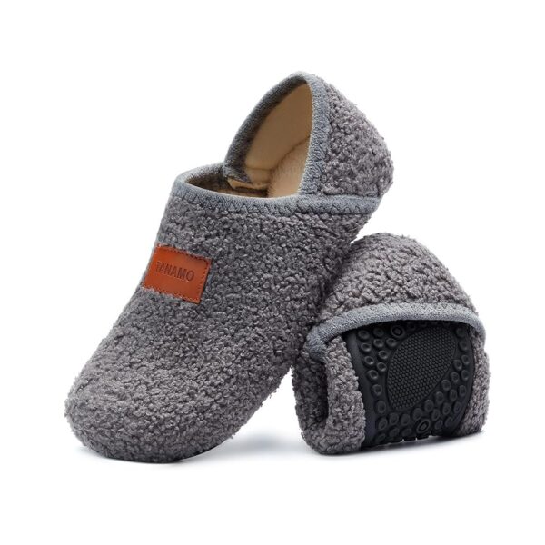 Tanamo House Slippers for Women Men Indoor Barefoot Slippers Socks Furry Slip on House Shoes Cozy Comfy Slippers for Home Bedroom Travel Yoga