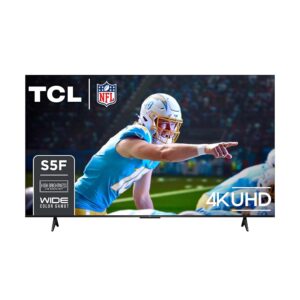 TCL 75-Inch Class S5 UHD 4K LED Smart TV with Fire TV (75S551F, 2024 Model), Dolby Vision, HDR PRO+, Dolby Atmos, Alexa Built-in with Voice Remote, Apple AirPlay 2...