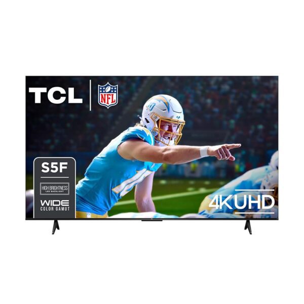 TCL 75-Inch Class S5 UHD 4K LED Smart TV with Fire TV (75S551F, 2024 Model), Dolby Vision, HDR PRO+, Dolby Atmos, Alexa Built-in with Voice Remote, Apple AirPlay 2...