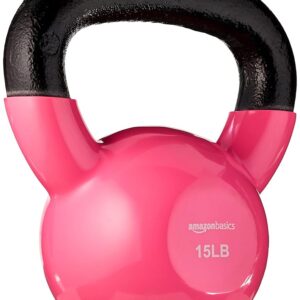 Amazon Basics Vinyl Kettlebell