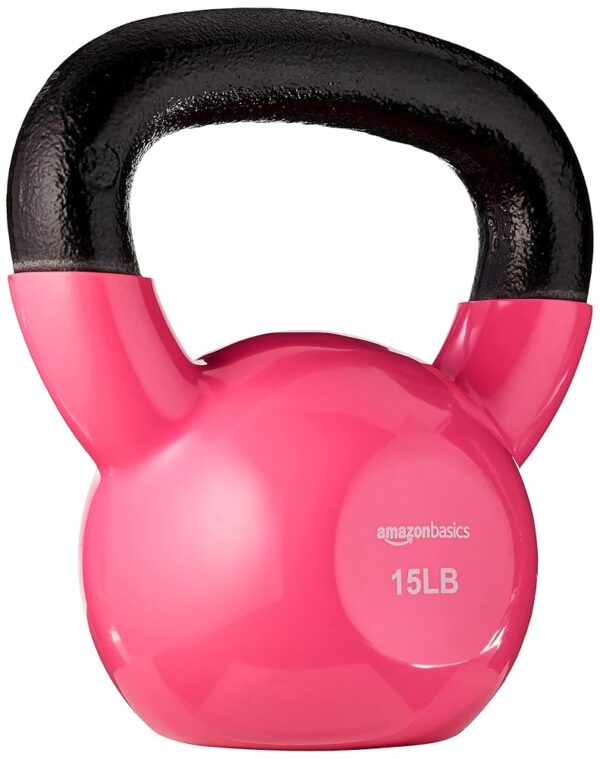 Amazon Basics Vinyl Kettlebell