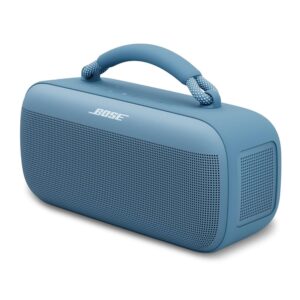 Bose SoundLink Max Portable Speaker, Large Waterproof Bluetooth Speaker, Up to 20 Hours of Battery Life, USB-C, Built-in 3.5mm AUX Input, Blue Dusk