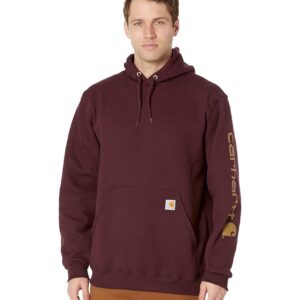 Carhartt Men's Loose Fit Midweight Logo Sleeve Graphic Sweatshirt