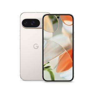 Google Pixel 9 - Unlocked Android Smartphone with Gemini, 24-Hour Battery, Advanced Camera, and 6.3" Actua Display - Porcelain - 256 GB