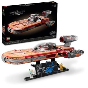 LEGO Star Wars Luke Skywalker's Landspeeder 75341, Ultimate Collector Series Star Wars Building Kit for Adults, Includes Luke Skywalker Lightsaber and C-3PO Minifigure, Gift...