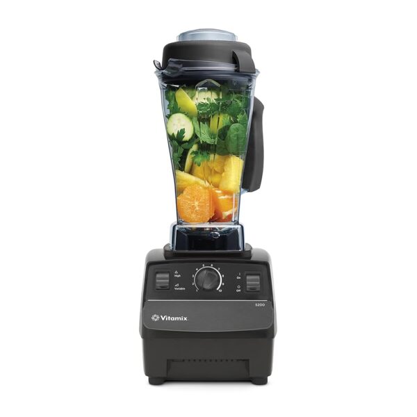 Vitamix 5200 Blender, Professional-Grade, Container, Self-Cleaning 64 oz, Black/Grey