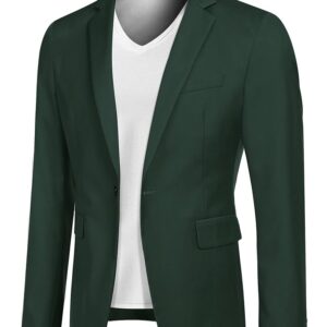 COOFANDY Mens Sport Coat Casual Blazer One Button Business Suit Jacket