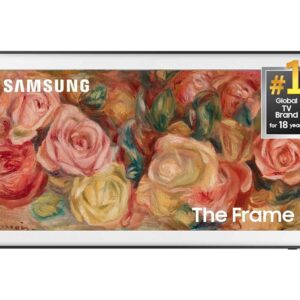 SAMSUNG 43-Inch Class QLED 4K LS03D The Frame Series Quantum HDR Smart TV w/ Dolby Atmos, Art Mode, Anti-Reflection, Customizable Frame, Slim Fit Wall Mount with Alexa Built-In...