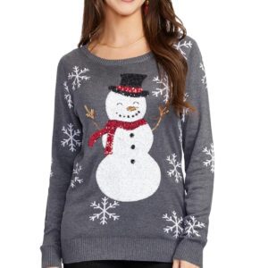 Tipsy Elves Women's Christmas Sweaters - Women's Ugly Christmas Sweaters - Embellished Winter Holiday Pullovers